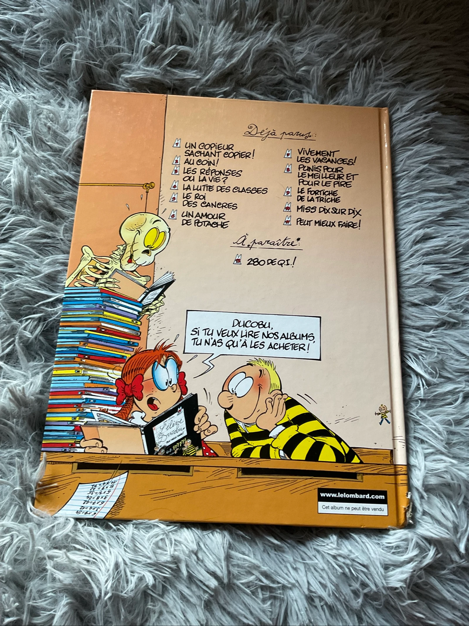 BD : L’élève Ducobu Attention Cancre Hors série  – photo 2